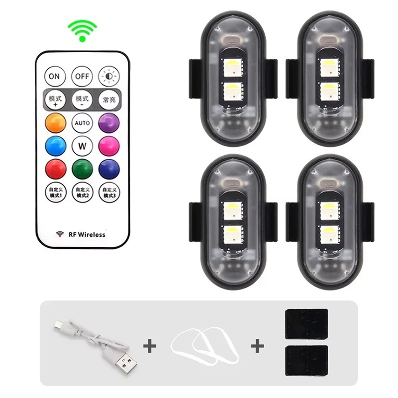 Drone Strobe Light - Draadloze afstandsbediening voor LED-stroboscooplicht voor auto,