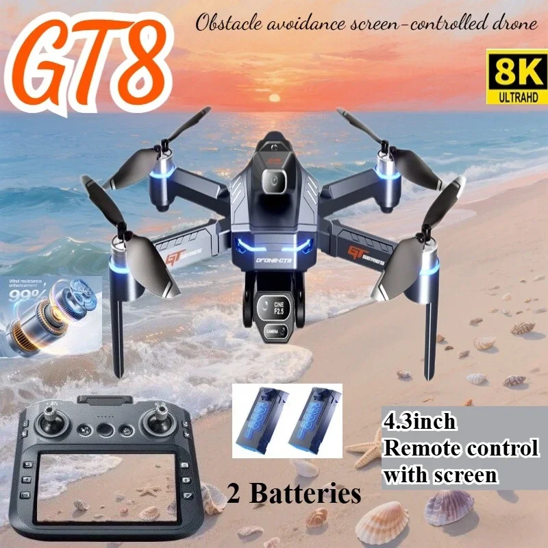 Jjrc Drone X12 - Drone 4K HD GT8 Camera Obstakel