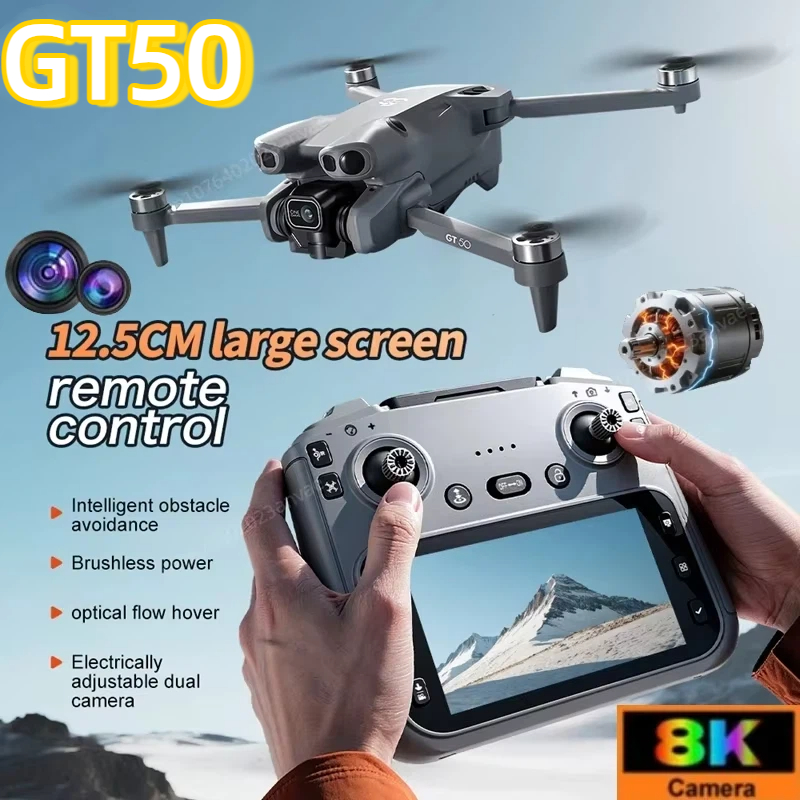 Jjrc Drone X12 - GT50 RC Drone 8K HD Luchtfotografie