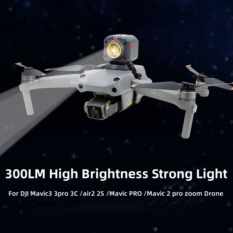 Drone Strobe Light - 300LM Hoge helderheid Sterk licht Nachtzoeklicht
