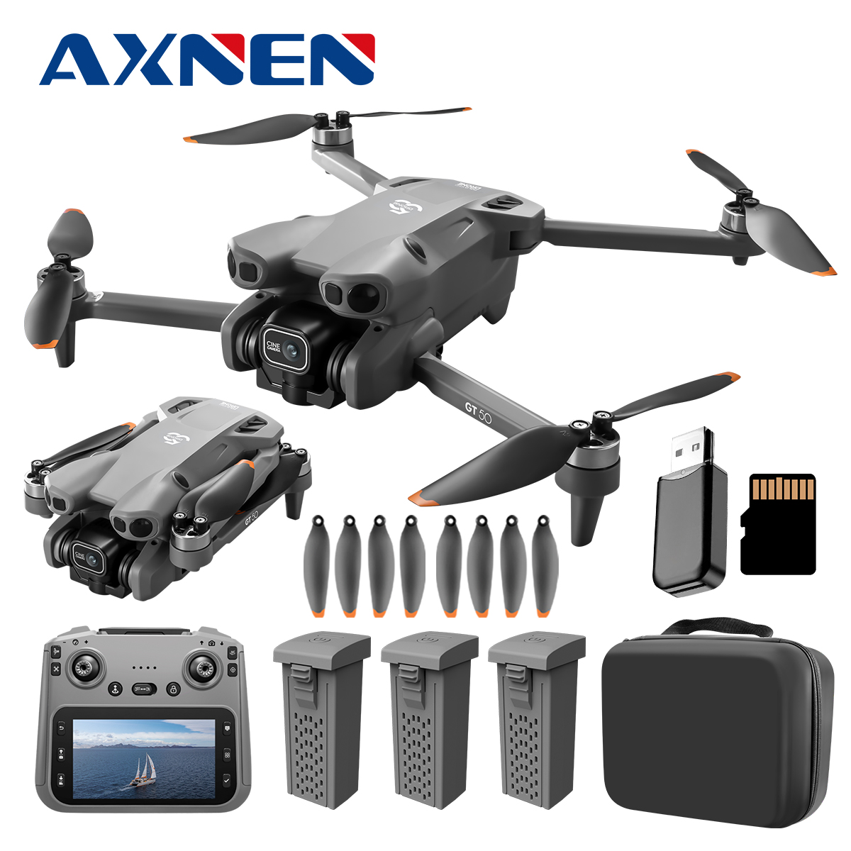 Jjrc Drone X12 - Nieuwe GT50 Drone 4,3-inch scherm afstandsbediening