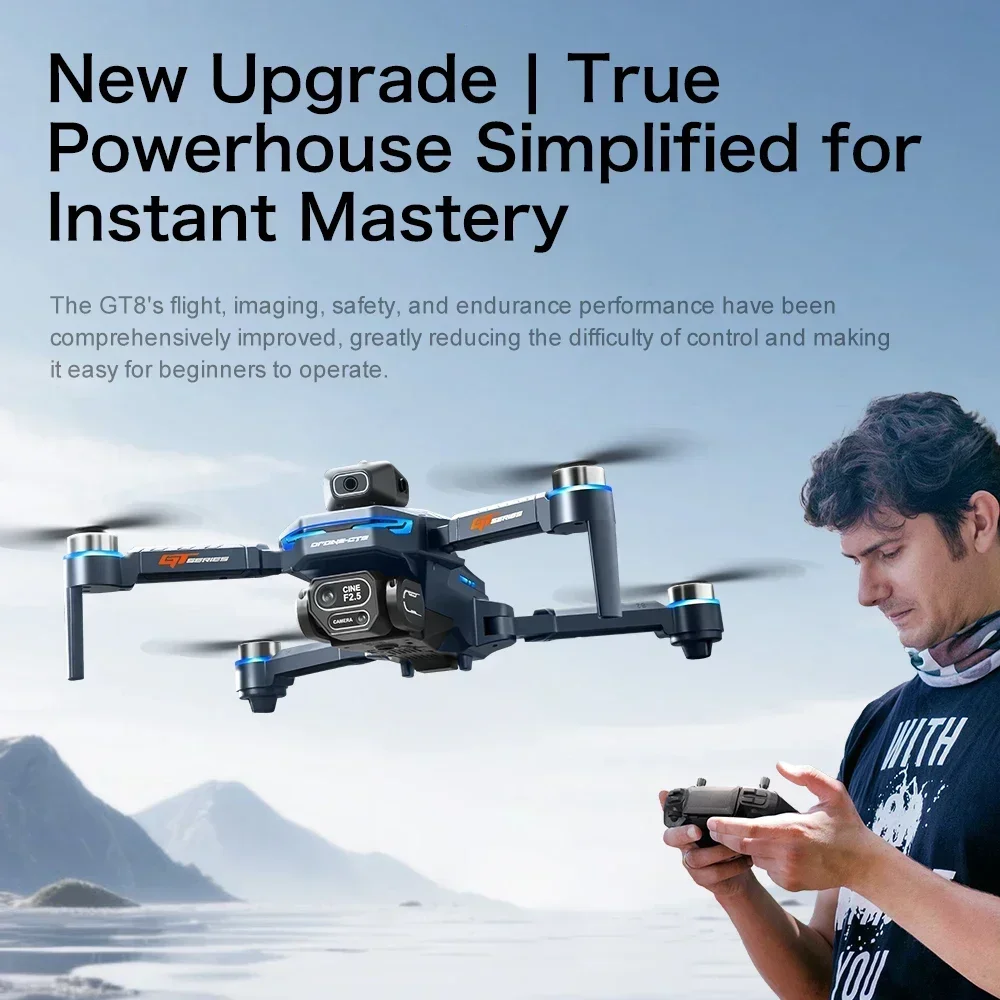 Drone 4K HD GT8 Camera Obstake - Jjrc Drone X12 recensie en prijs