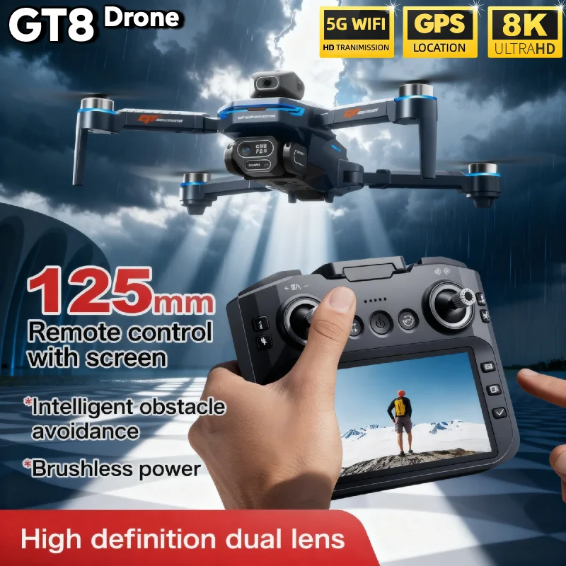 HOT Voor LSRC GT8 Drone 4K Pro - Jjrc Drone X12 recensie en prijs