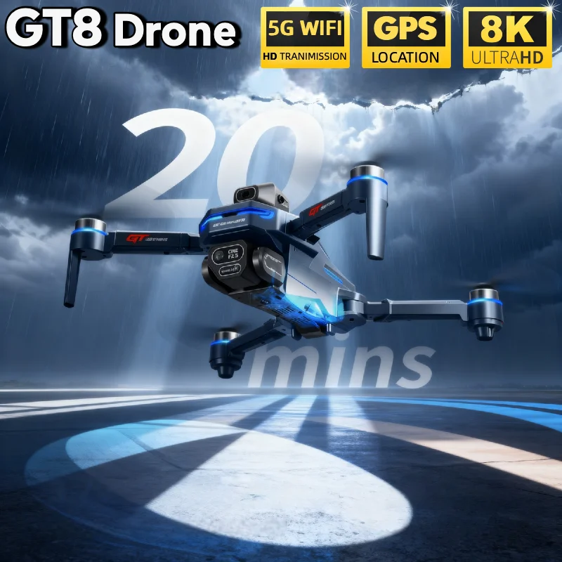 HOT Voor LSRC GT8 Drone 4K Pro - Jjrc Drone X12 recensie en prijs