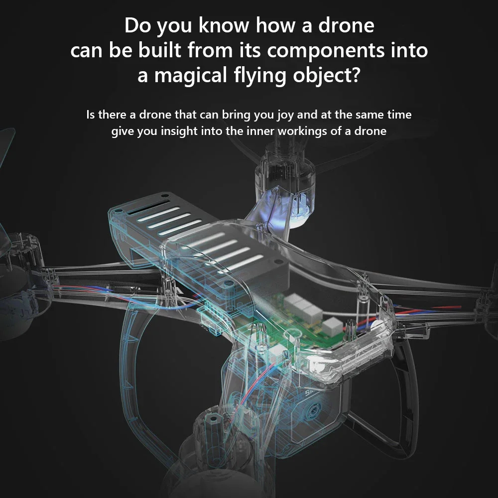 JJRC H108 DIY-onderwijsassembl - Drone Controller Screen recensie en prijs