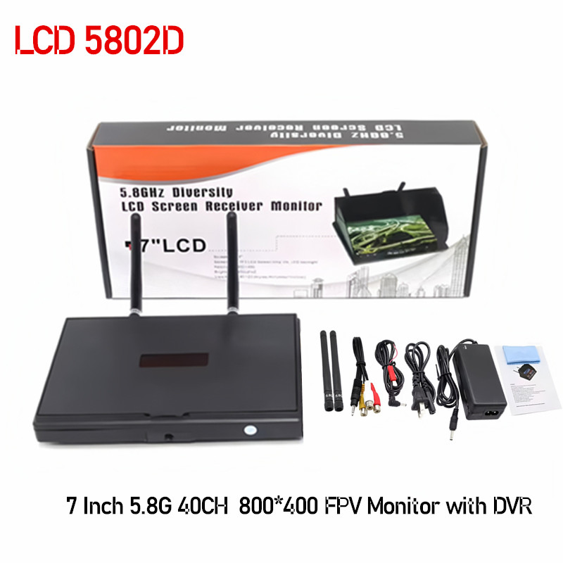 5.8G FPV DVR LS5802D, 7 inch m - Drone Controller Screen recensie en prijs